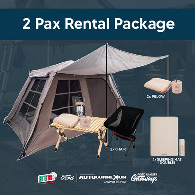 2 - Pax Gear Rental - Ford Ranger Getaways